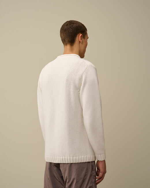 Lambswool GRS Boxy Crew Neck Knit mkn171