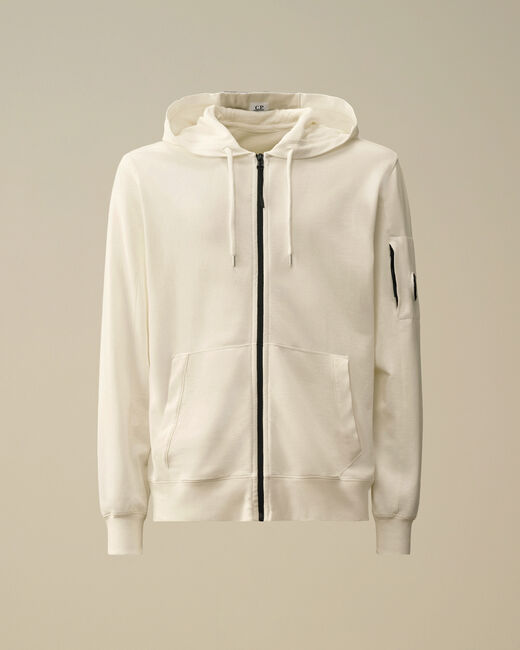 Light Fleece Full Zip Hooded Sweatshirt