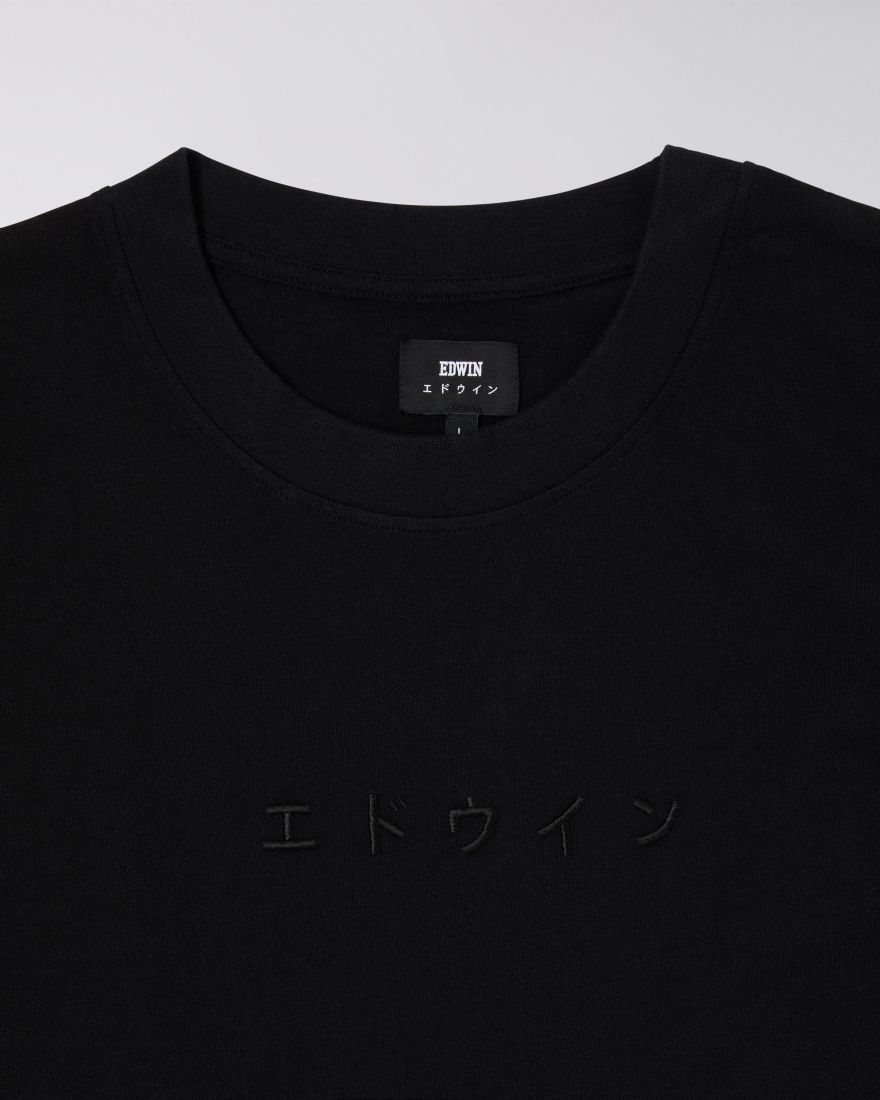 KATAKANA EMBROIDERY T-SHIRT