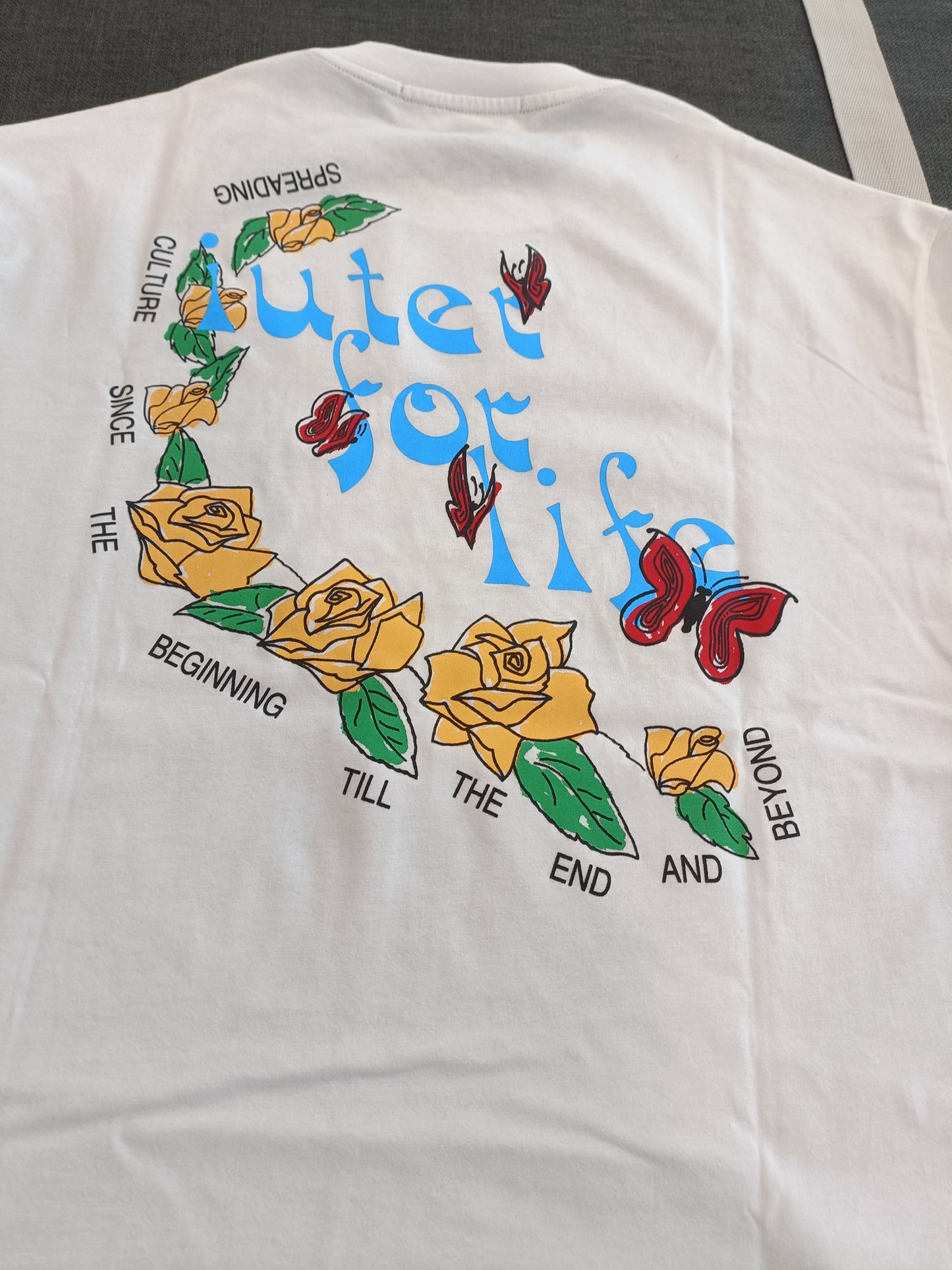 FOR LIFE TEE BIANCO