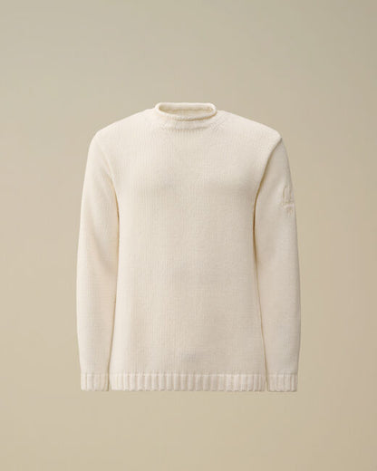 Lambswool GRS Boxy Crew Neck Knit mkn171