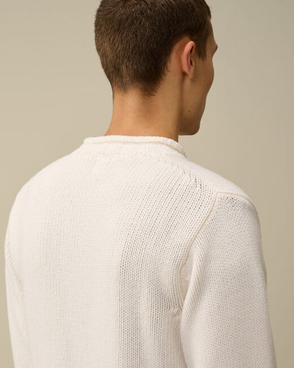 Lambswool GRS Boxy Crew Neck Knit mkn171