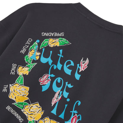 FOR LIFE CREWNECK gri