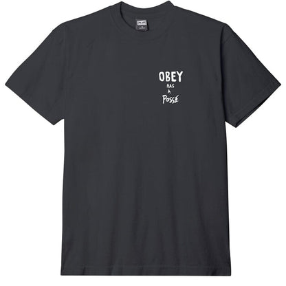 Obey Has A Posse Tee black