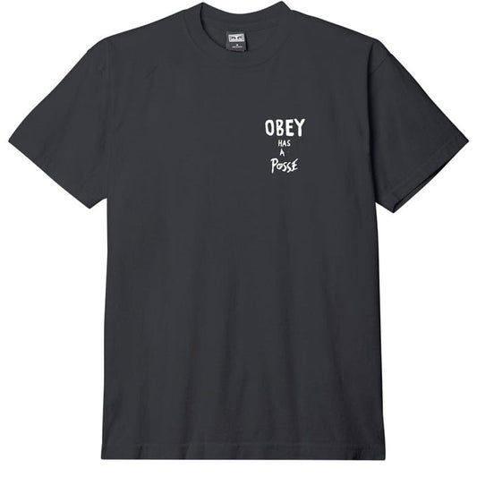 Obey Has A Posse Tee black